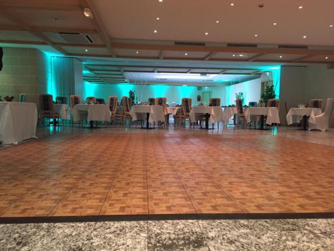 Piste de danse proclick intérieure, extérieure - 5.53 X 5.53m