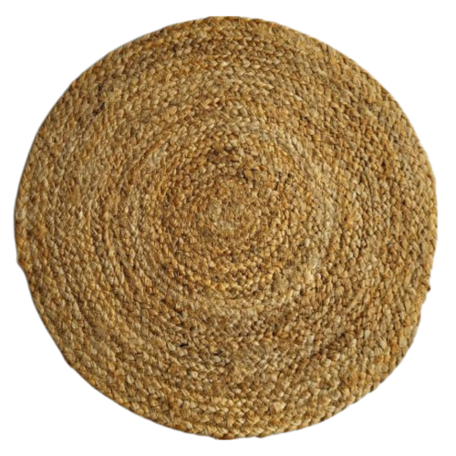Set de table rond en jonc de mer
