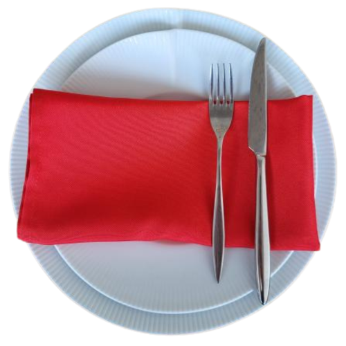 Serviette Rouge 