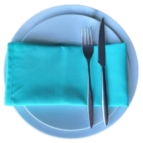 Serviette Turquoise 